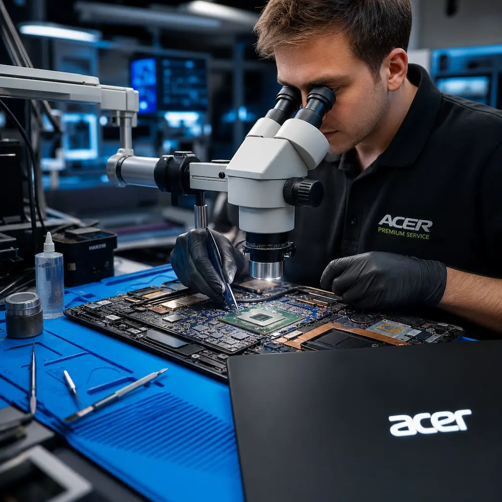 Замена видеокарты ноутбука Acer в Апрелевке