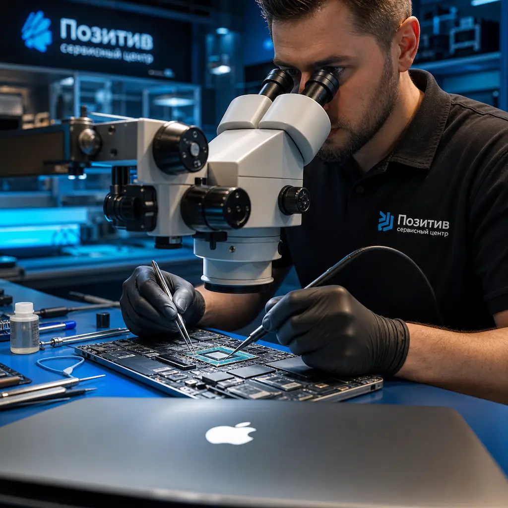 Замена видеокарты Apple MacBook в Апрелевке