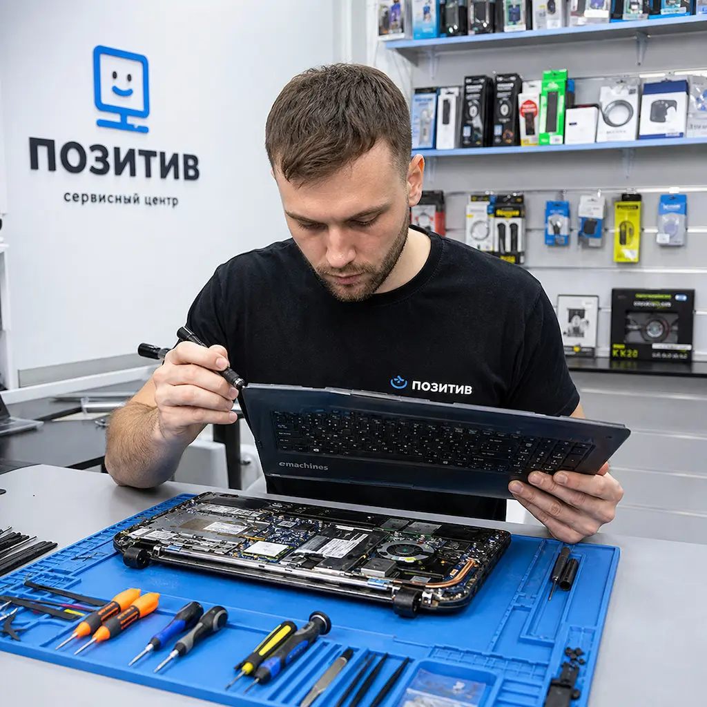 заменить клавиатуру на ноутбуке Emachines в Апрелевке