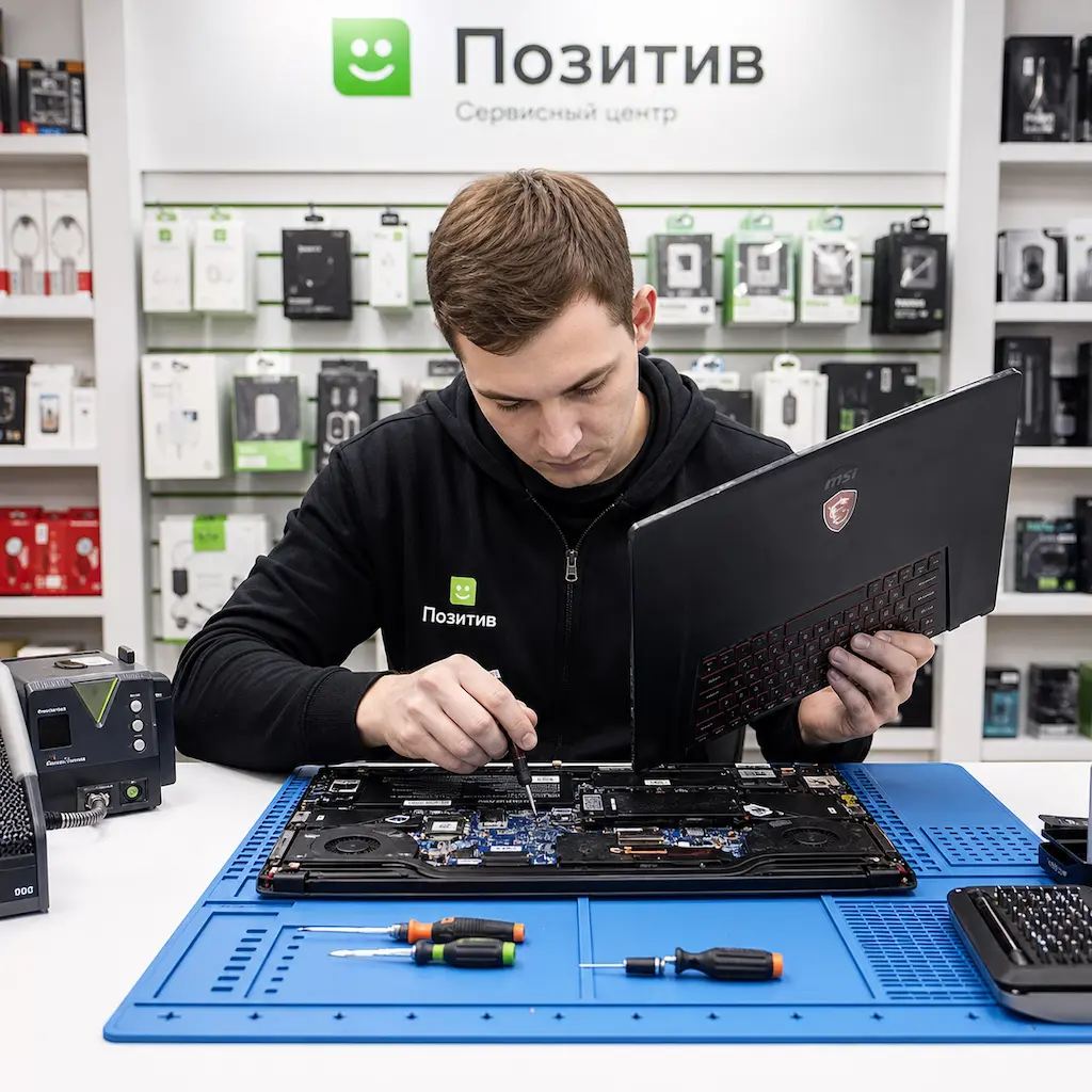 заменить клавиатуру на ноутбуке MSI в Апрелевке