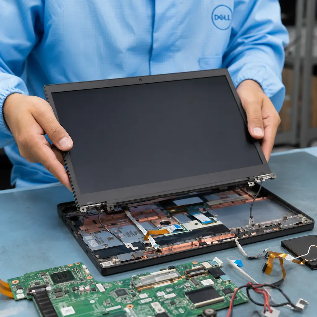 заменить матрицу ноутбука Dell в Апрелевке
