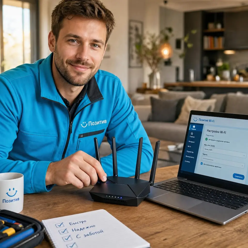 Настроить wi-fi роутер в Апрелевке