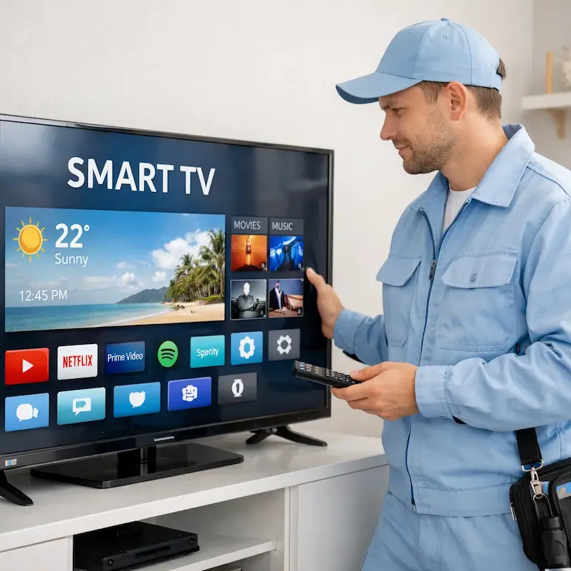 Настройка Smart TV в Апрелевке