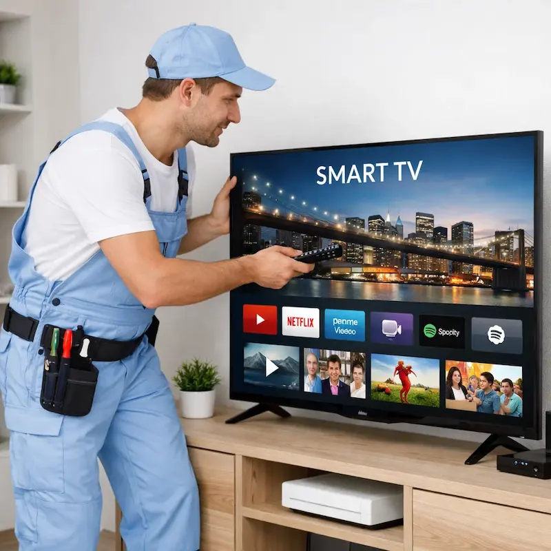 Как вызвать мастера для настройки Smart TV в Апрелевке