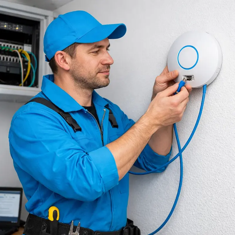 Подключение точки доступа в Апрелевке