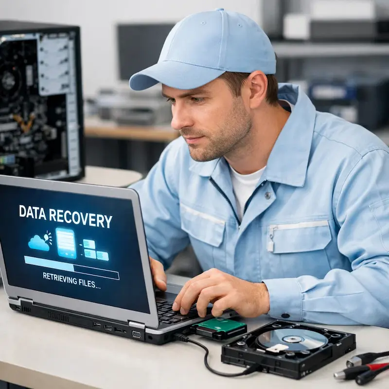 Восстановление данных и файлов в Апрелевке