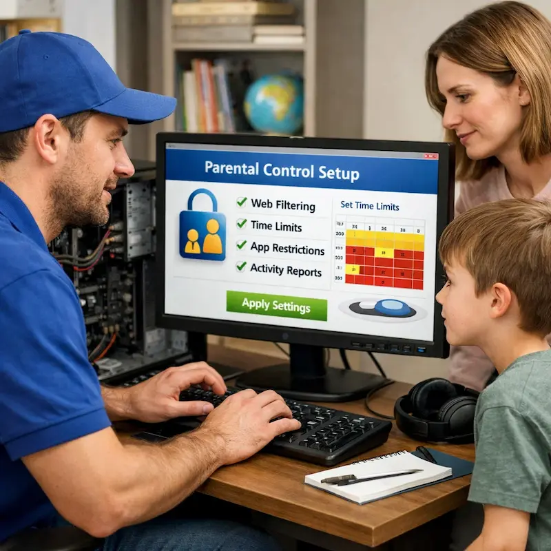 установка родительского контроля в Апрелевке