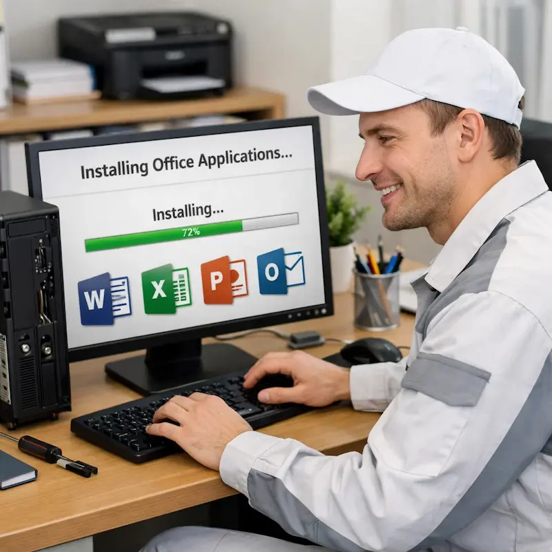 Установка и настройка программ на компьютере в Апрелевке