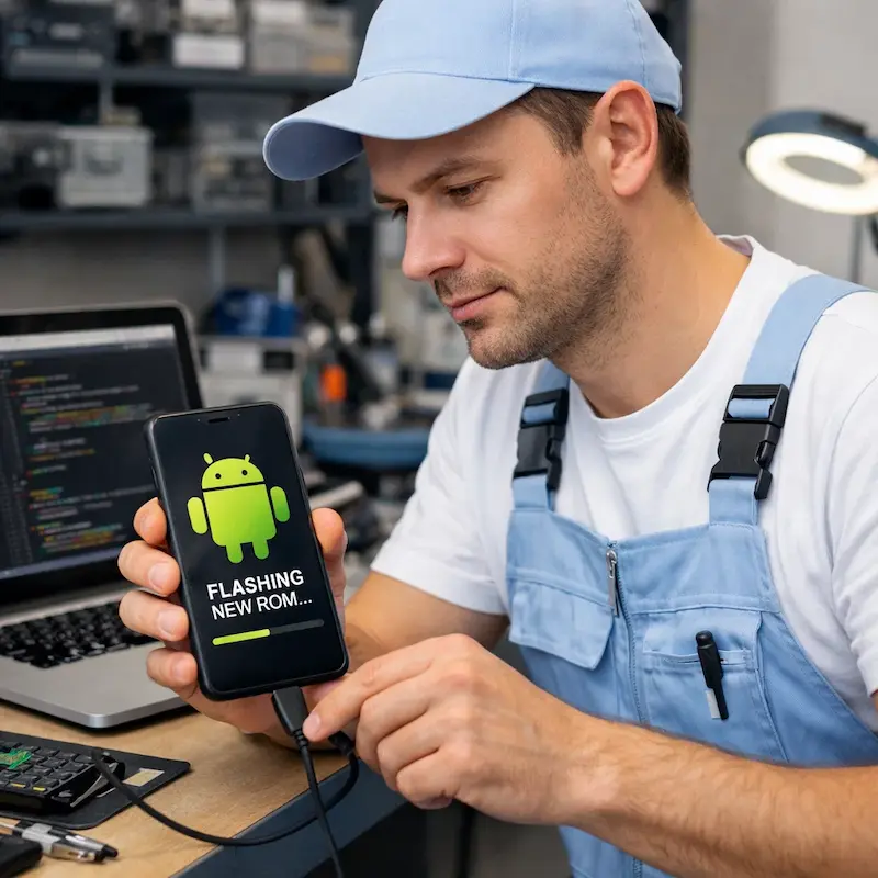 Прошивка Android в Апрелевке