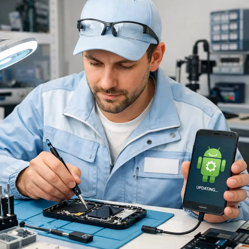 Настройка системы Android в Апрелевке